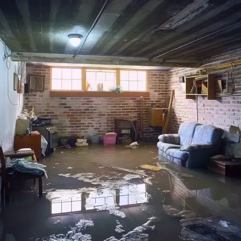 Flooded Basement Cleanup in Martha Lake, WA